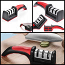 Afiador-Amolador De Facas (Vermelho)